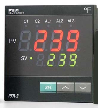 Fuji, PXR9, 1/4 DIN, Fuzzy Logic, Temperature, Controller