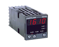 Partlow, Plus Series, 1610+, 1/16 DIN, Digital, Panel, Indicator