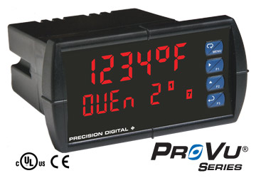 PD7000: Dual Line 6 Digit Temperature Meter