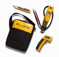 Fluke, T5-600, 62, 1AC II, IR Thermometers, Electrical Tester, Voltage Detector, Kit
