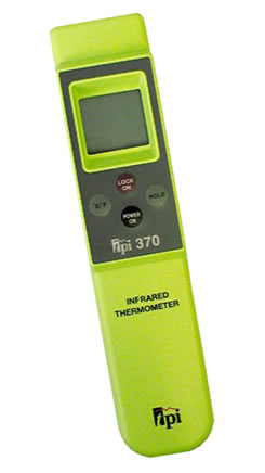 Food, Infrared, IR, Thermometers, Non-Contact, TPI, Test Products International
